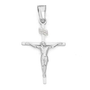 925 Sterling Silver Crucifix Pendant - Religious Cross Jewelry Gifts
